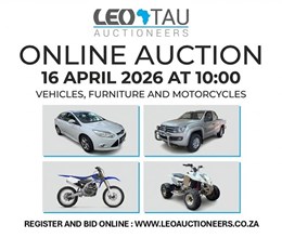 Online Auction - Vehicles, Furniture, Motorcycles and more ! 